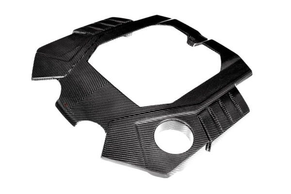 Eventuri Audi C8 RS6 / RS7 Black Carbon Engine Cover - Image 3