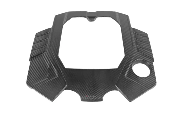 Eventuri Audi C8 RS6 / RS7 Black Carbon Engine Cover - Image 2