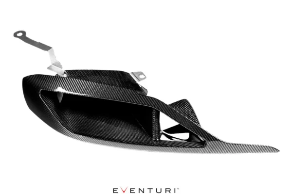 Eventuri Toyota A90 Supra Black Carbon Headlamp Race Duct - Image 6